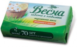 Мыло Весна Хербал ромашка и лимон 90 г
