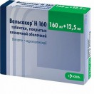 Вальсакор Н 160, табл. п/о пленочной 160 мг+12.5 мг №90