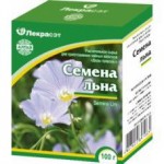 Льна семена, сырье 100 г №1